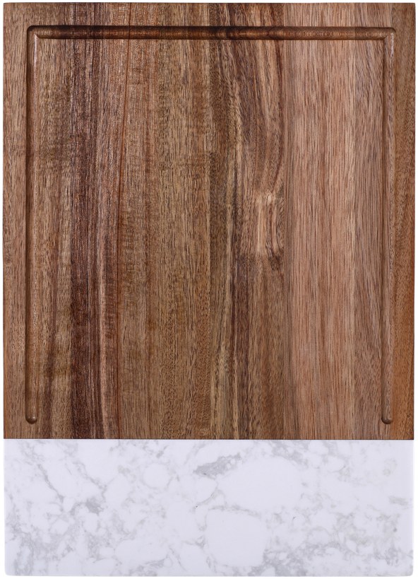 Marble & Wood Cutting Board